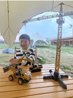 1/50 Scale Diecast Alloy Excavator Toy Car For Kids Boys Engineering Truck Toys Forklift Crane Dump Truck Children's Toys Gift - Image 3
