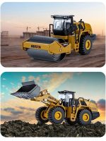 1/50 Scale Diecast Alloy Excavator Toy Car For Kids Boys Engineering Truck Toys Forklift Crane Dump Truck Children's Toys Gift - Image 6