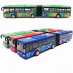 1/64 Diecast Alloy City Bus Pull Back Car Kids Toy Car Inertia Vehicle Model Toys Educational Toys for Children Gift Boys Toys - Image 5
