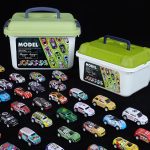 20/30/50 Pcs Alloy Baby Car with Storage Box Set Cool Boy Racing Colorful Rebound Vehicle Model Kid Toy for Children's Gifts - Image 4