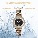 2023 Hot Selling Casual Simple Shining Calendar Dial Women's Quartz Steel Band Watch for Women's Holiday Gifts - Image 5