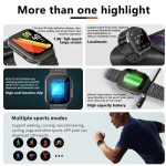 2023 New Military craft AMOLED HD BT Call Women Men Smart Watch 600mAh Battery 100 Sports Fitness Tracker Waterproof Smartwatch - Image 2