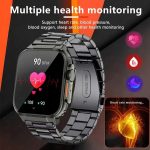 2023 New Military craft AMOLED HD BT Call Women Men Smart Watch 600mAh Battery 100 Sports Fitness Tracker Waterproof Smartwatch - Image 5