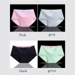 8Pcs Briefs for Women fashion sexy woman panties Solid seamless underpants cpanties for women cotton underwear girl knickers - Image 5