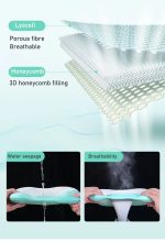 Adjustable Latex Baby Nursing Pillow Head Shaping Protector Head Protection Newborn Travel Sleeping Pillow For 0-12Month - Image 5