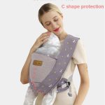 Baby Front Facing Carrier X Waiststool Shape Ergonomic Travel Kangaroo Child C Protection Holder Sling Infant Activity Gear 2021 - Image 6