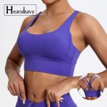 High Quality Sexy Sports Bra Shockproof Gym Top Women Yoga Clothes Cross Back Yoga Bra Women Fitness Crop Top Workout Brassiere - Image 2