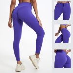 Higher Quality Drawstring Yoga Pants High Waist Tights Female Push Up Sports Leggings Women Breathable Train Gym Leggings Woman - Image 3