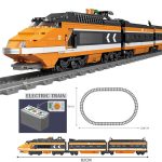 KAZI HIGH-TECH Battery Powered Electric Classic Train City Rail motor Building Blocks Bricks Boys Toys For kids - Image 2