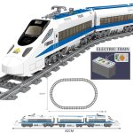 KAZI HIGH-TECH Battery Powered Electric Classic Train City Rail motor Building Blocks Bricks Boys Toys For kids - Image 4