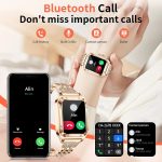 LIGE 2023 Fashion Smart Watch Ladies Bluetooth Call Blood Pressure Multifunctional Sports Bracelet Waterproof Smartwatch Women - Image 2