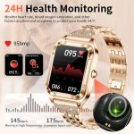 LIGE 2023 Fashion Smart Watch Ladies Bluetooth Call Blood Pressure Multifunctional Sports Bracelet Waterproof Smartwatch Women - Image 5