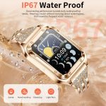 LIGE 2023 Fashion Smart Watch Ladies Bluetooth Call Blood Pressure Multifunctional Sports Bracelet Waterproof Smartwatch Women - Image 6