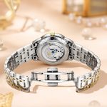 Luxury Original Brand Watch for Women Waterproof Diamond Automatic Skeleton Mechanical Ladies Dress Wristwatch Bracelet Gift Set - Image 5