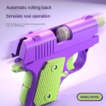 Mini 1911 Children'S Toy Gun 3D Model Gun Kid'S Toy Gun Non-Firing Bullets Toy Gun Rubber Band Launcher Collection Gift - Image 4