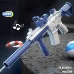New Water Gun Electric M416 AK47 Glock Pistol Shooting Toy Full Automatic Summer Beach Toy For Kids Children Boys Girls Gift - Image 2