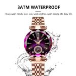 POEDAGAR Luxury Woman Wristwatch Elegant Waterproof Stainless Steel Watch for Ladies Dress Diamond Quartz Women's Watches Reloj - Image 2