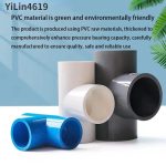 PVC Equal Diameter Tee Joint Water Pipe Fittings Fish Tank Water Supply and Drainage Plastic Pipe Fittings (63mm-200mm） - Image 2