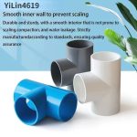PVC Equal Diameter Tee Joint Water Pipe Fittings Fish Tank Water Supply and Drainage Plastic Pipe Fittings (63mm-200mm） - Image 5