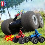 RC Car Stunt Drift Soft Big Sponge Tires Buggy Vehicle Model Radio Controlled Machine Remote Control Toys For Boys Gifts Indoor