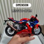 Scale 1/12 Replica Honda CBR 1000RR-R Fireblade Motorcycle Model Scale Diecast Car Miniature Collection Xmas Gift Kid Boy Toy - Image 3