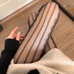 Sexy Black White Lolita Hollowed Lace Mesh Stockings Women Bottomed Pantyhose Japanese Goth Thin Stocking Hot Classic Tights - Image 4