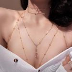 Shiny Rhinestones Tassel Sexy Chest Chain for Women Girls Fashion Metal Bra Cross Bikini Within Hollow Body Chain Jewelry - Image 2