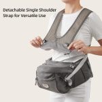 Sunveno Ergonomic Baby Carrier Baby Kangaroo Child Hip Seat Tool Baby Holder Sling Wrap Backpacks Baby Travel Activity Gear - Image 3