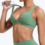 Super Soft Fabric Sexy Sports Bra Push Up Gym Top Women Yoga Bra Workout Crop Top Women Beautiful Back Brassiere Yoga Clothing