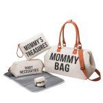 Travel Mommy Bag Portable Maternity Bag Milk Bottle Insulation Bag Large-capacity Mother and Baby Diaper Bag - Image 3