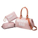 Travel Mommy Bag Portable Maternity Bag Milk Bottle Insulation Bag Large-capacity Mother and Baby Diaper Bag - Image 2