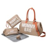 Travel Mommy Bag Portable Maternity Bag Milk Bottle Insulation Bag Large-capacity Mother and Baby Diaper Bag - Image 4