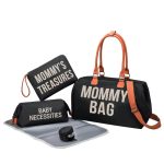 Travel Mommy Bag Portable Maternity Bag Milk Bottle Insulation Bag Large-capacity Mother and Baby Diaper Bag - Image 6