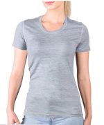Womens Merino Wool Short Sleeve T Shirt Base Layer 100% Merino Wool Women's Base Layer Short Sleeve T-Shirt USA USA Size S-XXL - Image 4