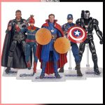 ZD Toys 17cm Genuine Stand Edition With Replacement Hand The Avengers 4 Anime Action Figures Collection Doll Toys Gift For Boys