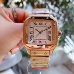 high quality women and men couples watch luxury designer brand top aaa Waterproof quartz square 316steel ladies watches gift - Image 4