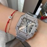 high quality women and men couples watch luxury designer brand top aaa Waterproof quartz square 316steel ladies watches gift - Image 6