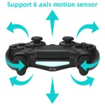 DATA FROG Bluetooth-Compatible Wireless Controller For PS4 Slim Pro PC Vibration 6-Axis Motion Sensor Joystick Gaming Gamepad - Image 4