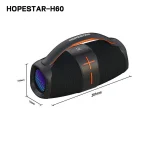 HOPESTAR H60 20W Ultra Power Boombox Speaker Portable Bluetooth Subwoofer Power Pillar Audio Center Sound System caixa de som