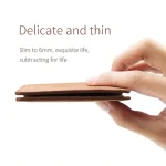 Hot Selling Leather Wallet Top Men Coin Bag Minimalist Thin Purse Card Pack Purse Business Short Wallet for Men 2023 New Fashion - Image 2