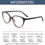 New Anti Blue Light Glasses Computer Goggles Fashion Clear PC Frame Eyeglasses Blue Rays Blocking Eyewear Vision Care Glasses - Image 6