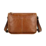 New Men's Cow Leather Crossbody Bag Man Shoulder Bag Casual Male Small Simple Bag For Men - Image 2