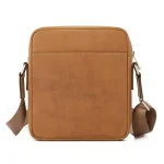 New Men's Cow Leather Crossbody Bag Man Shoulder Bag Casual Male Small Simple Bag For Men - Image 3