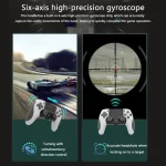 PS4 Bluetooth Game Controller Supports Various Versions of PS4 Console with Dual Motor Vibration Function and Six Axis Sensing - Image 5