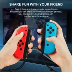Switch Joy pad Joy Cons Joycons Wireless Controller for Nintendo Switch / OLED With Wake Up 6 Axis Joystick Bluetooth Gamepad - Image 2