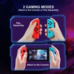 Switch Joy pad Joy Cons Joycons Wireless Controller for Nintendo Switch / OLED With Wake Up 6 Axis Joystick Bluetooth Gamepad - Image 3