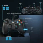 USB Wired Controller for Xbox 360, Gamepad, Joystick, Joypad, Joystick, Windows 7, 8, 10, PC - Image 3