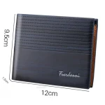 Vintage Men PU leather Wallet Brand Luxury Short Slim Male Purses Money Clip Credit Card Dollar Price Portomonee Carteria - Image 6
