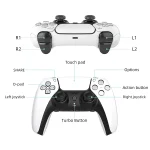 Wireless Joystick Bluetooth Controller Gamepad With 6-Axis Game Mando Joypad for PS4 for PS4 Pro for PS4 Slim for PC for Steam - Image 2