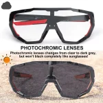 X-TIGER Photochromic Cycling Glasses Men Women Polarized Bicycle Sunglasses Sports Cycling Running Driving Fishing Glasses - Image 3